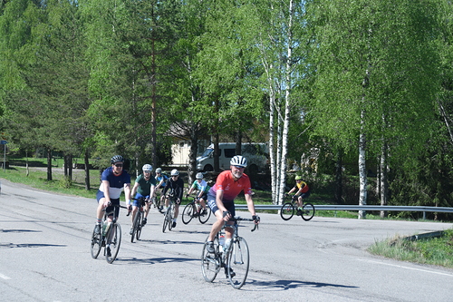 Risteysalueilla oltiin tarkkoina.